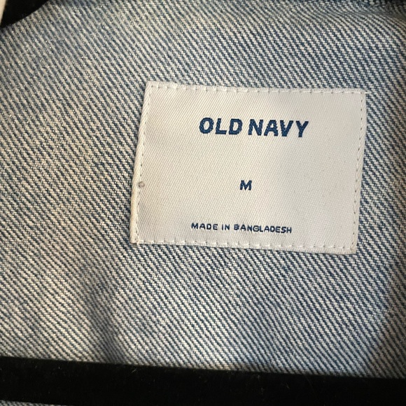 Old Navy cropped Jean jacket - Picture 5 of 5